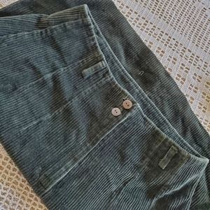 Vintage Corduroy Green skirt